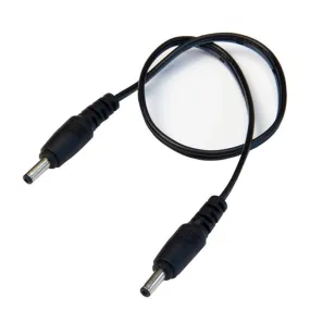12in. Male to Male Cable Connector For GM Under Cabinet Lighting, Black