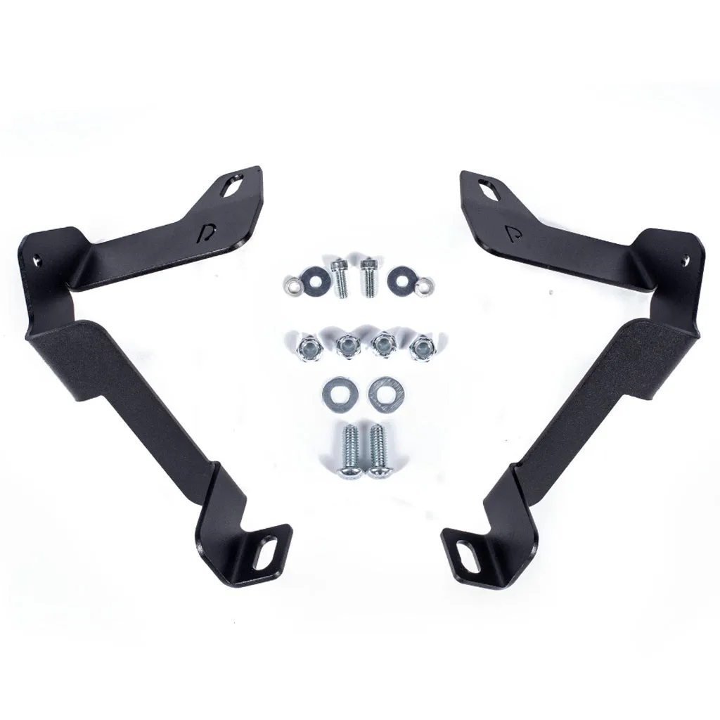 14-21 Toyota Tundra 32" Lower Bumper Hidden LED Light Bar Mounting Brackets