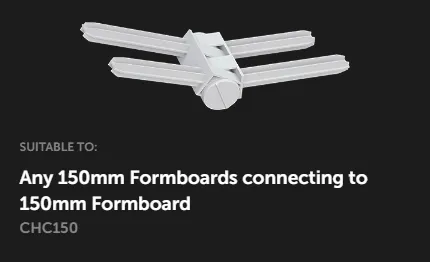 150mm Con-Form Hinge Connector