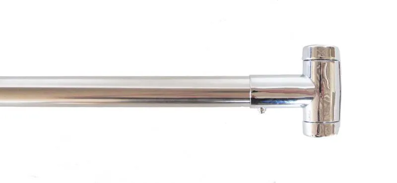 16-2767 CHROME CURVED SHOWER ROD