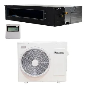 18,000 Btu Klimaire 19 SEER  Light Commercial Ducted Recessed - Inverter Heat Pump System - 208-230V