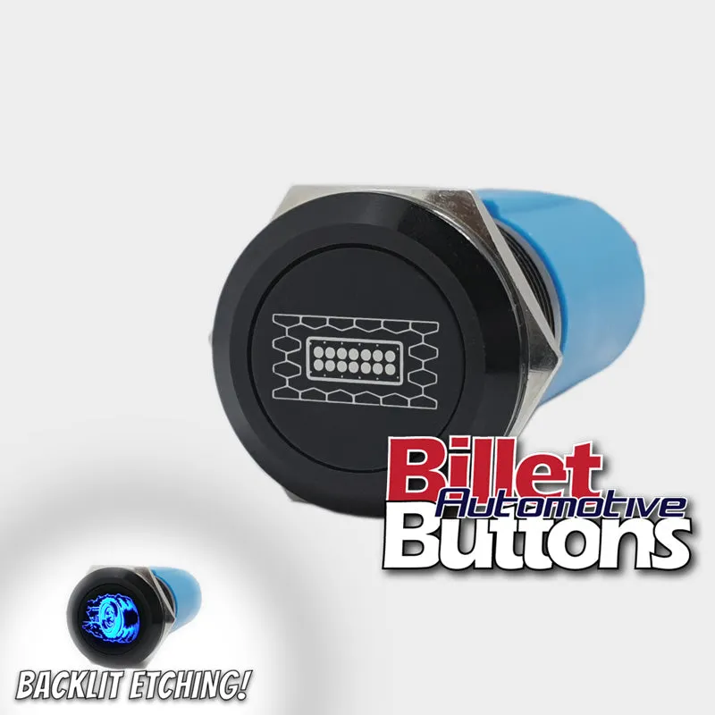19mm 'GRILLE LIGHT BAR' Billet Push Button Switch Bars