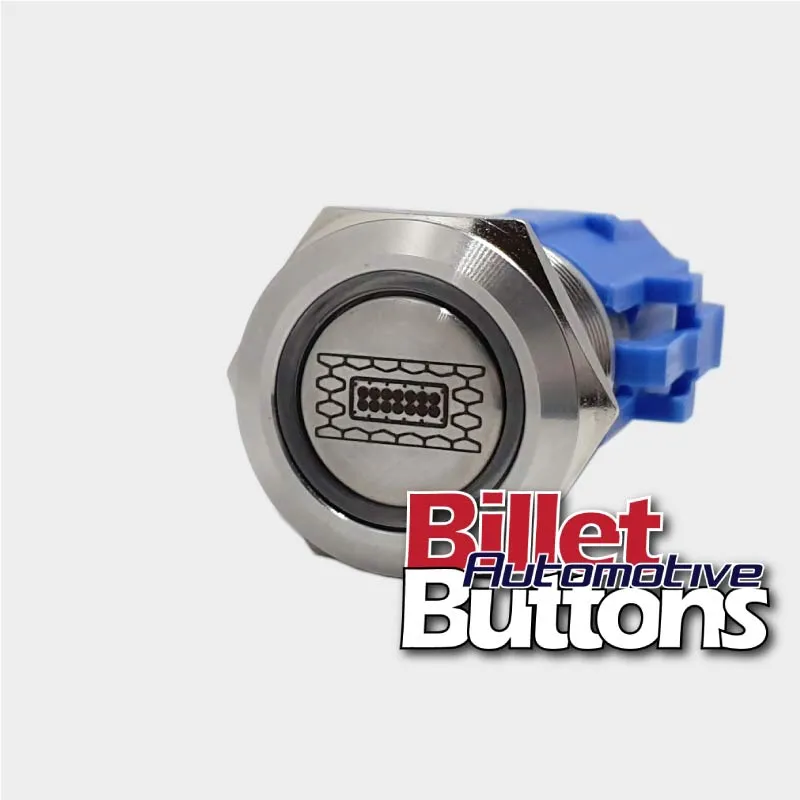 19mm 'GRILLE LIGHT BAR' Billet Push Button Switch Bars