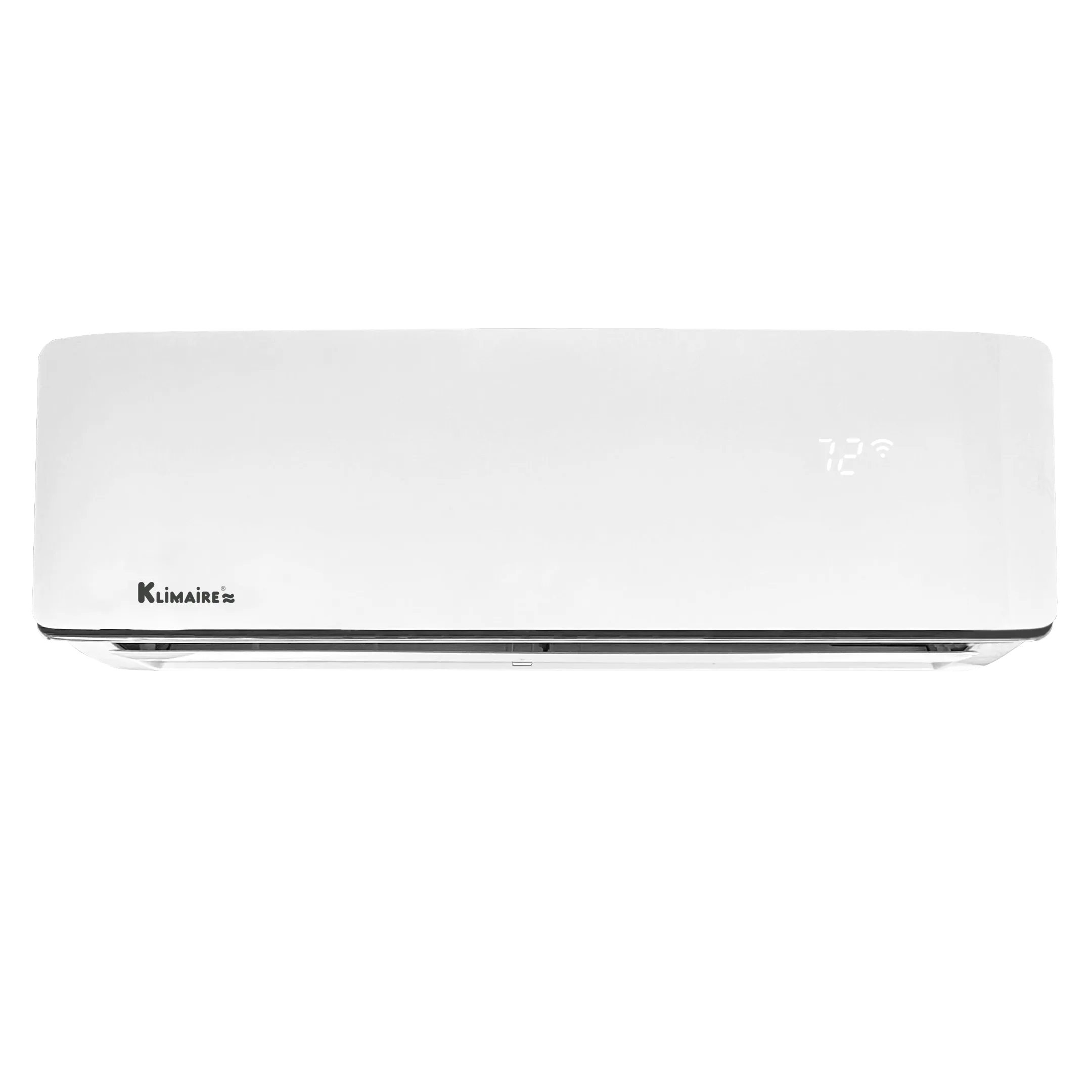 2-Zone Klimaire 22.25 SEER2 Multi Split Wall Mount Ducted Air Conditioner Heat Pump System 12 18