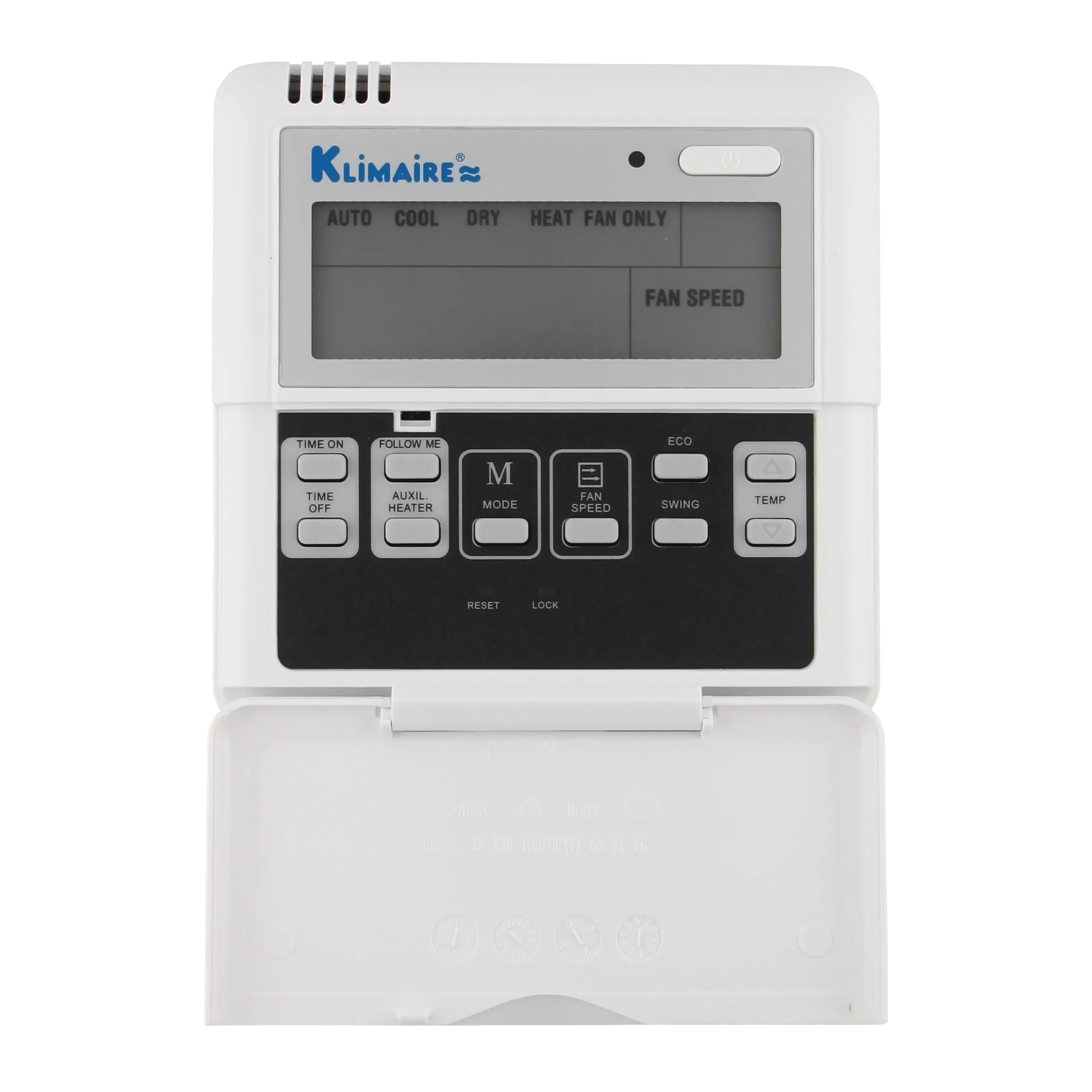 2-Zone Klimaire 22.25 SEER2 Multi Split Wall Mount Ducted Air Conditioner Heat Pump System 18 12