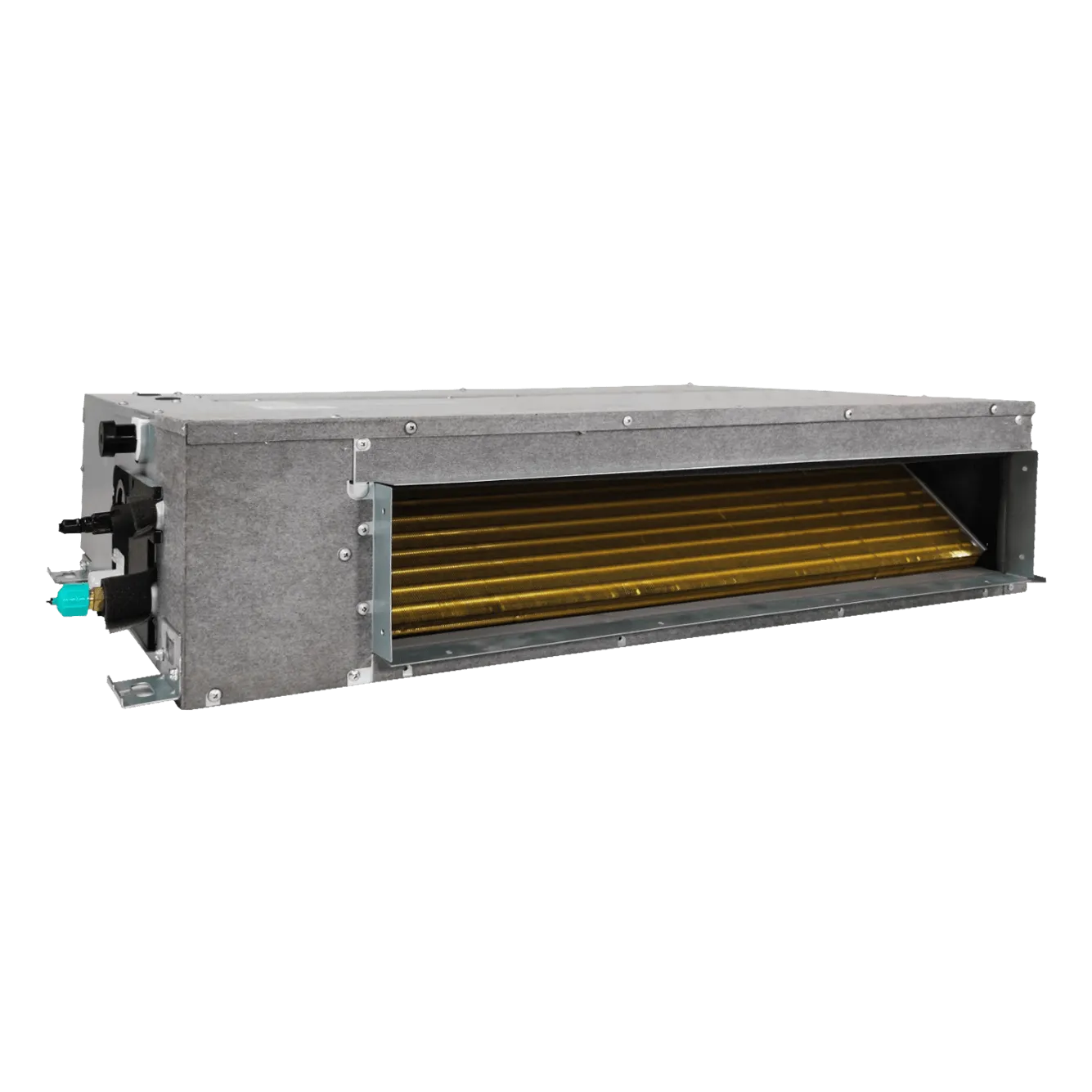 2-Zone Klimaire 22.25 SEER2 Multi Split Wall Mount Ducted Air Conditioner Heat Pump System 18 12