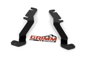 2005-15 Toyota Tacoma Grimm Offroad Hood Hinge Light Bracket Kit