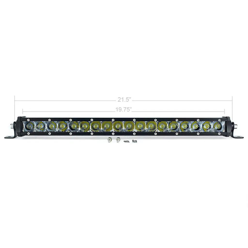 20" Slim Single Row LED Bar CRSRL002