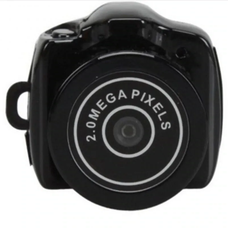 20W Tiny Camera HD Video Audio Recorder | Car Sport | Micro Cam | Webcam with Mic Y2000 Camcorder | Small DV DVR Security Secret Nanny