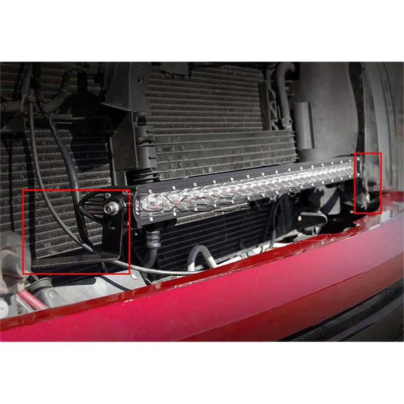 (2pcs/set) 30 inch Single Row Light Bar Grille Mounts for F-150