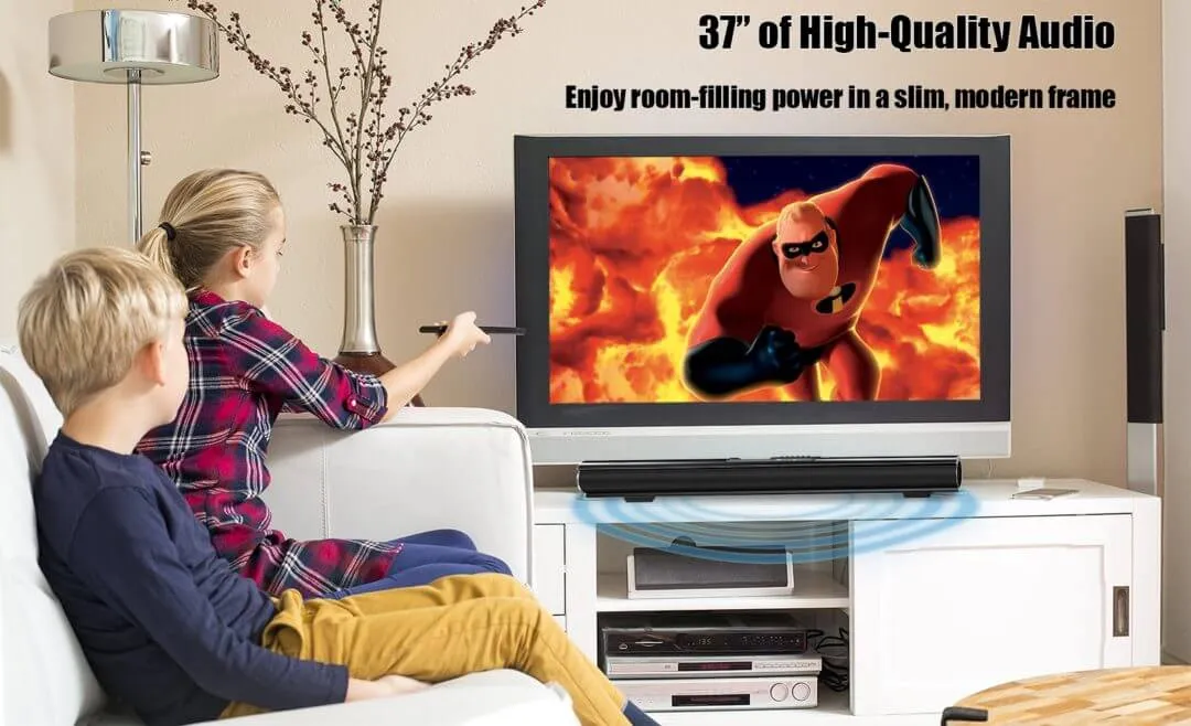 37 inch TV Sound Bar with Bluetooth