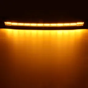 50 Inch 6 Modes White&Amber Curved Off Road Led Light Bar
