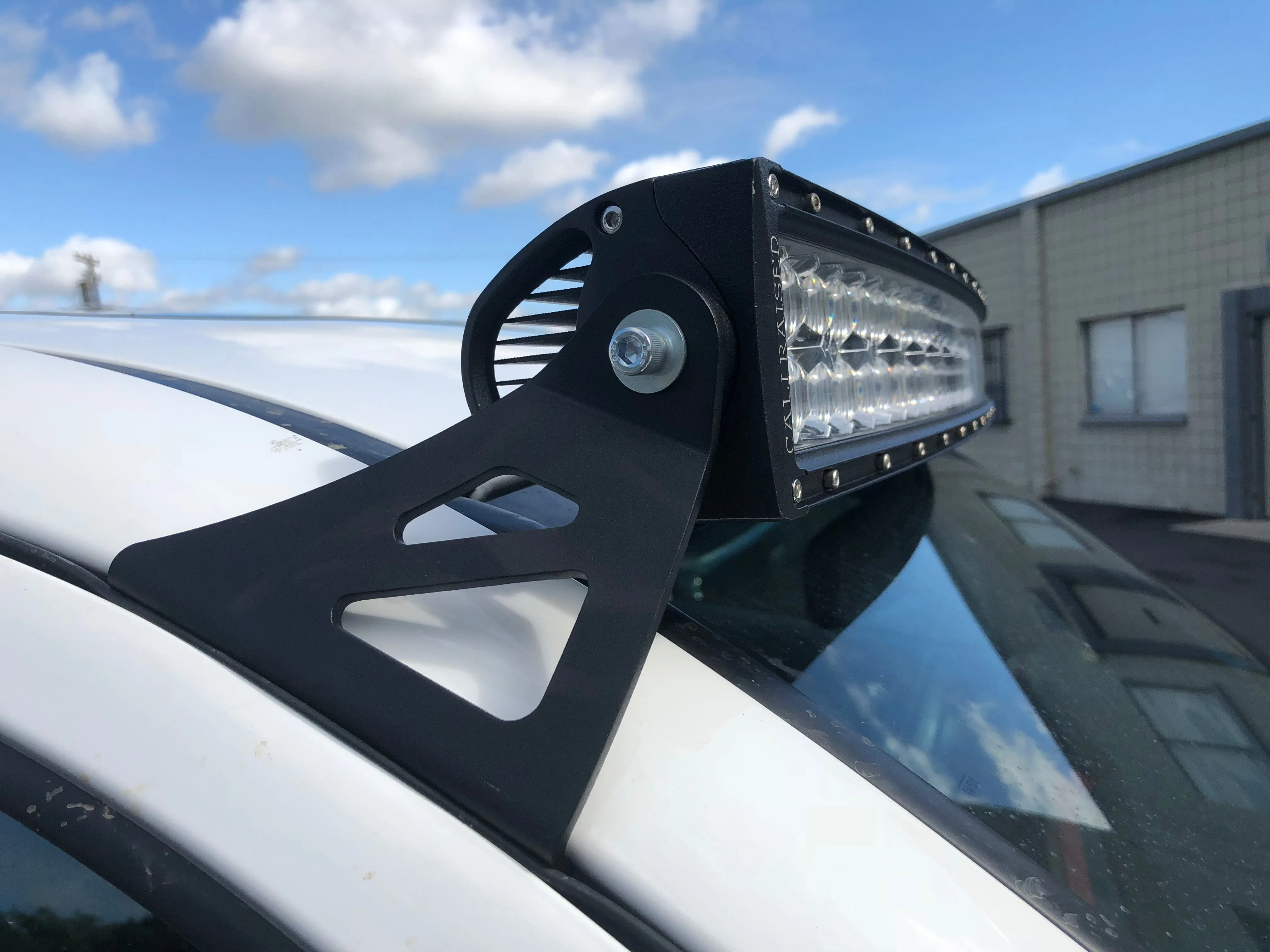 52" Curved LED Light Bar Roof Mounting Brackets For 2005-2023 Toyota Tacoma