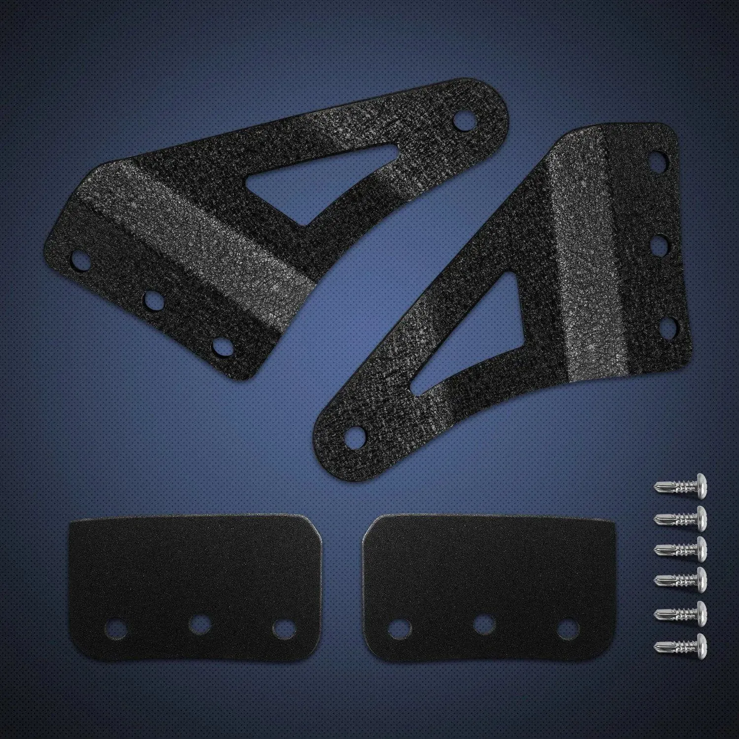54 Inch Curved Light Bar Bracket at Upper Windshield Roof Cab for 1999-2006 Chevy Silverado Suburban Avalanche Tahoe & GMC Yukon Sierra (Pair)