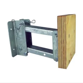 Adjustable Outboard Bracket - Galvanised, Two Position Auxiliary Motor Brackets