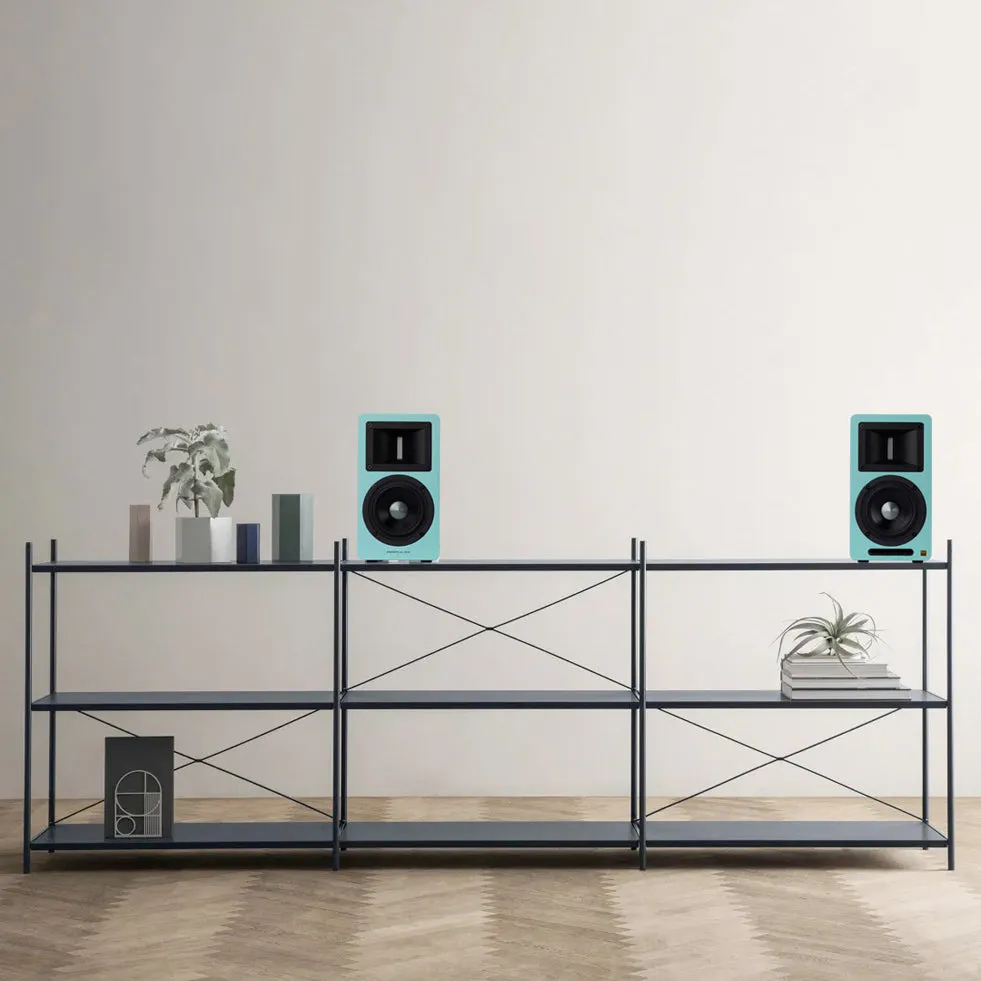 Airpulse A80 Active Bookshelf Speaker System (Blue)