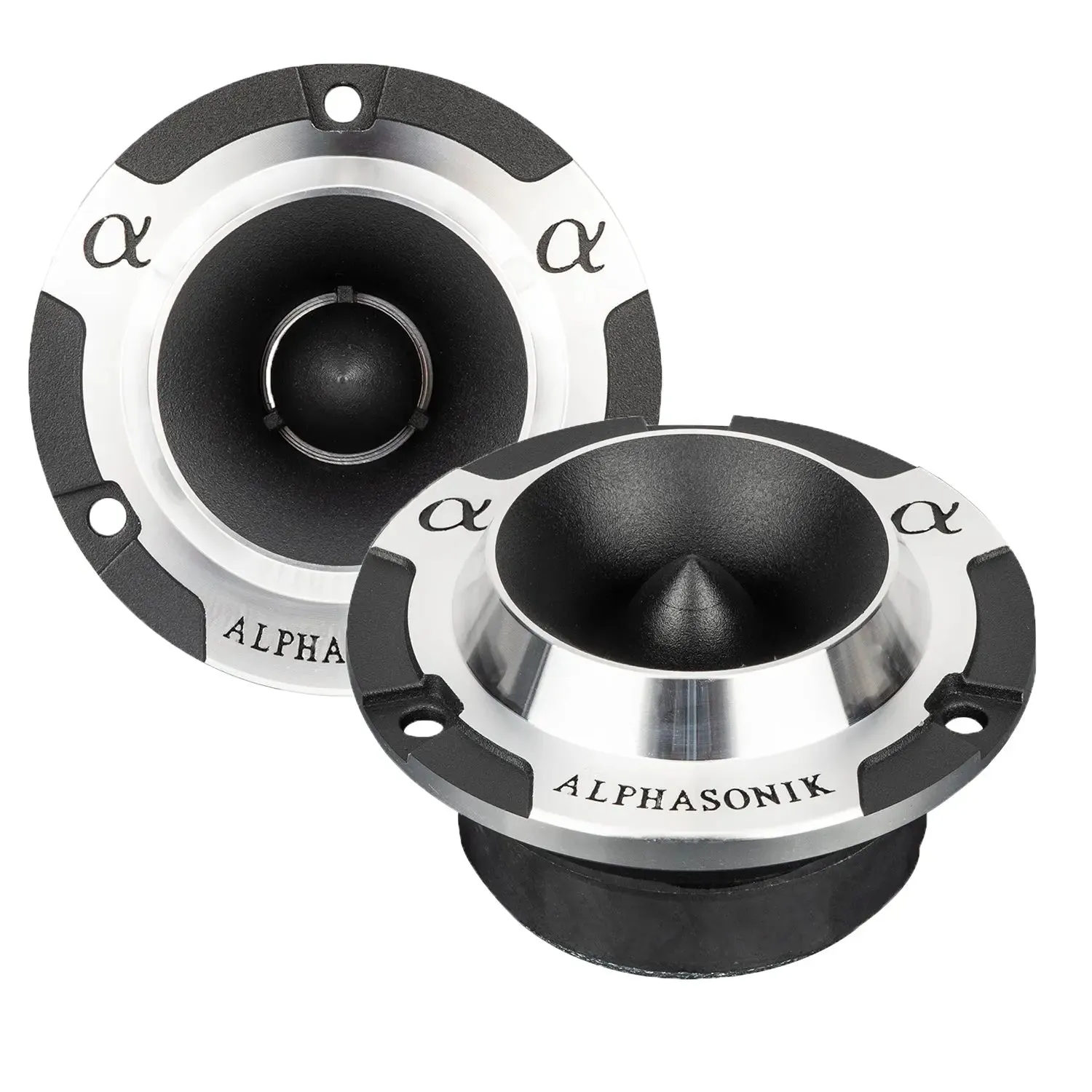 Alphasonik DT500 Dynamis Series 3.5" Bullet Tweeters 180 Watts Max 4 Ohm (Pair)