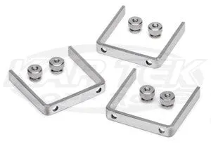 Aluminum Gauge Mounting Brackets 2-1/16" Gauges, 3 Pack