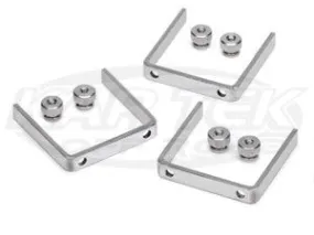 Aluminum Gauge Mounting Brackets 2-1/16" Gauges, 3 Pack