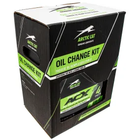 Arctic Cat 2436-848 ACX 0W-40 Gallon Synthetic Oil Change Kit for 17-20 Stampede