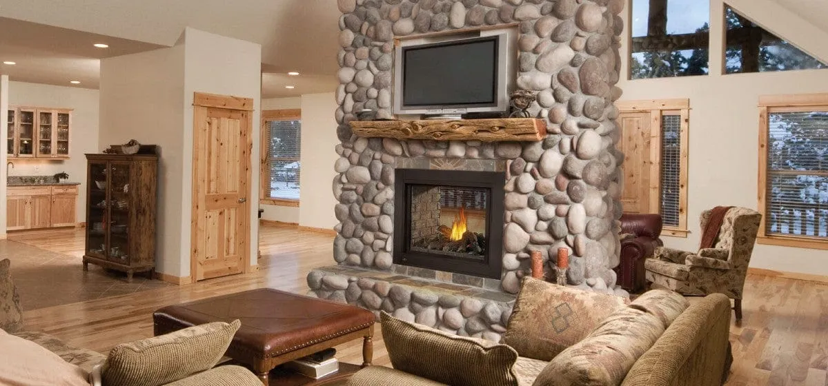Ascent Multi-View See-Thru Direct Vent Gas Fireplace |  BHD4STGN
