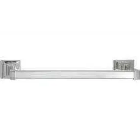 ASI 0755-Z18 Towel Bar 18"Length, Surface-Mounted, Square, Chrome Plated Zamak