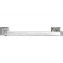 ASI 0760-Z30 Towel Bar, 30" Length, Surface-Mounted, Square, Chrome Plated Zamak