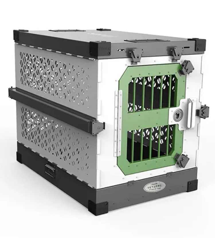 Auberon indestructible KNine Safe Crates Dog box trolley
