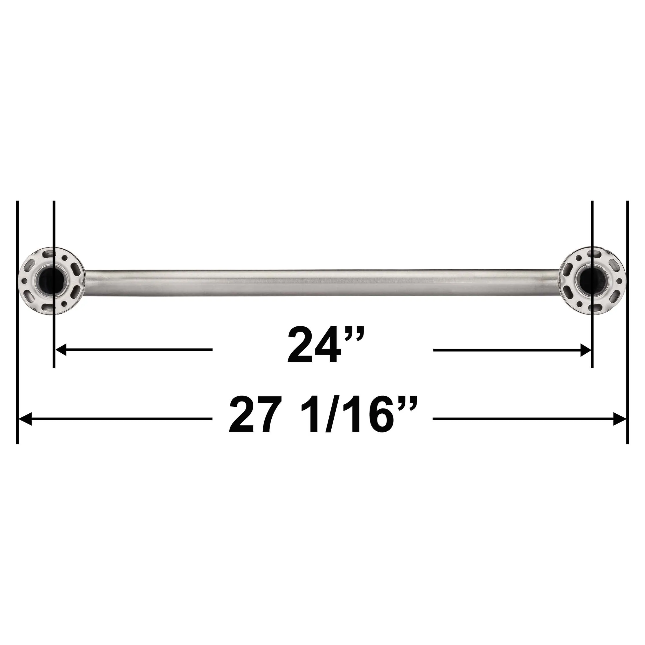 Bathroom Grab Bar, 24 In. X 1 1/4 In.