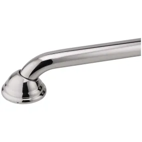 Bathroom Grab Bar, Decorative, Dome Escutcheon, 36 In. X 1 1/4 In.