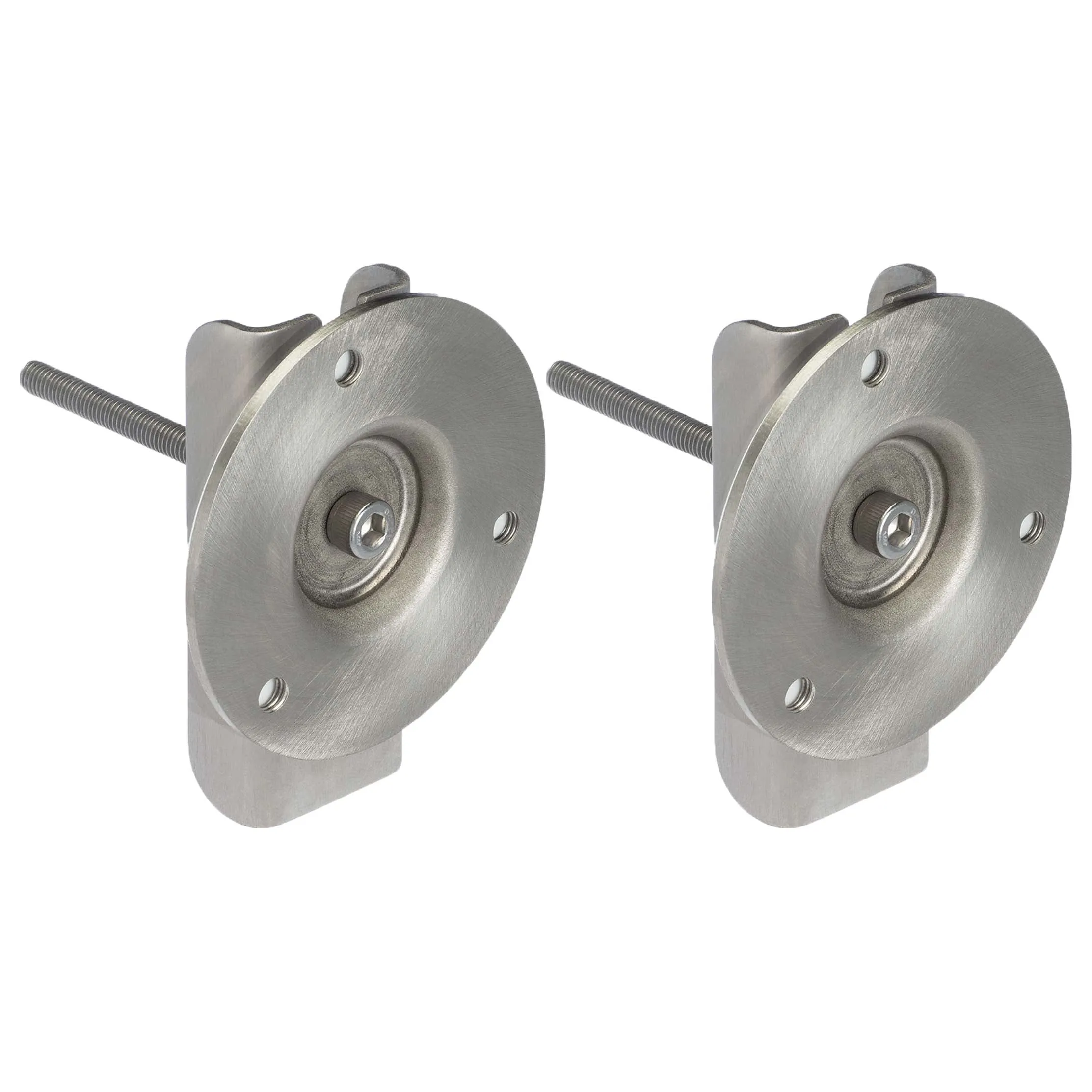 Bathroom Grab Bar Mounting Brackets, Pair Packed