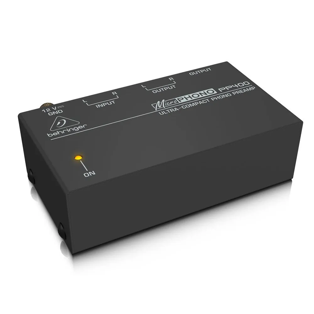 Behringer MICROPHONO PP400 Ultra-Compact Phono Preamp