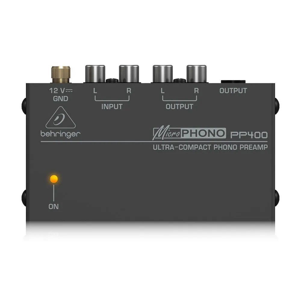 Behringer MICROPHONO PP400 Ultra-Compact Phono Preamp