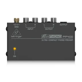 Behringer MICROPHONO PP400 Ultra-Compact Phono Preamp
