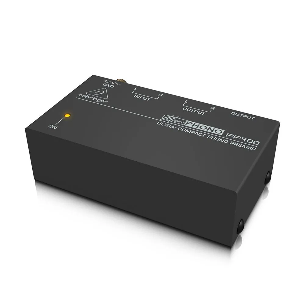 Behringer MICROPHONO PP400 Ultra-Compact Phono Preamp