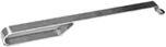 Bio Flame 38" Firebox Single Sided Ethanol Fireplace - Sliver Spacer
