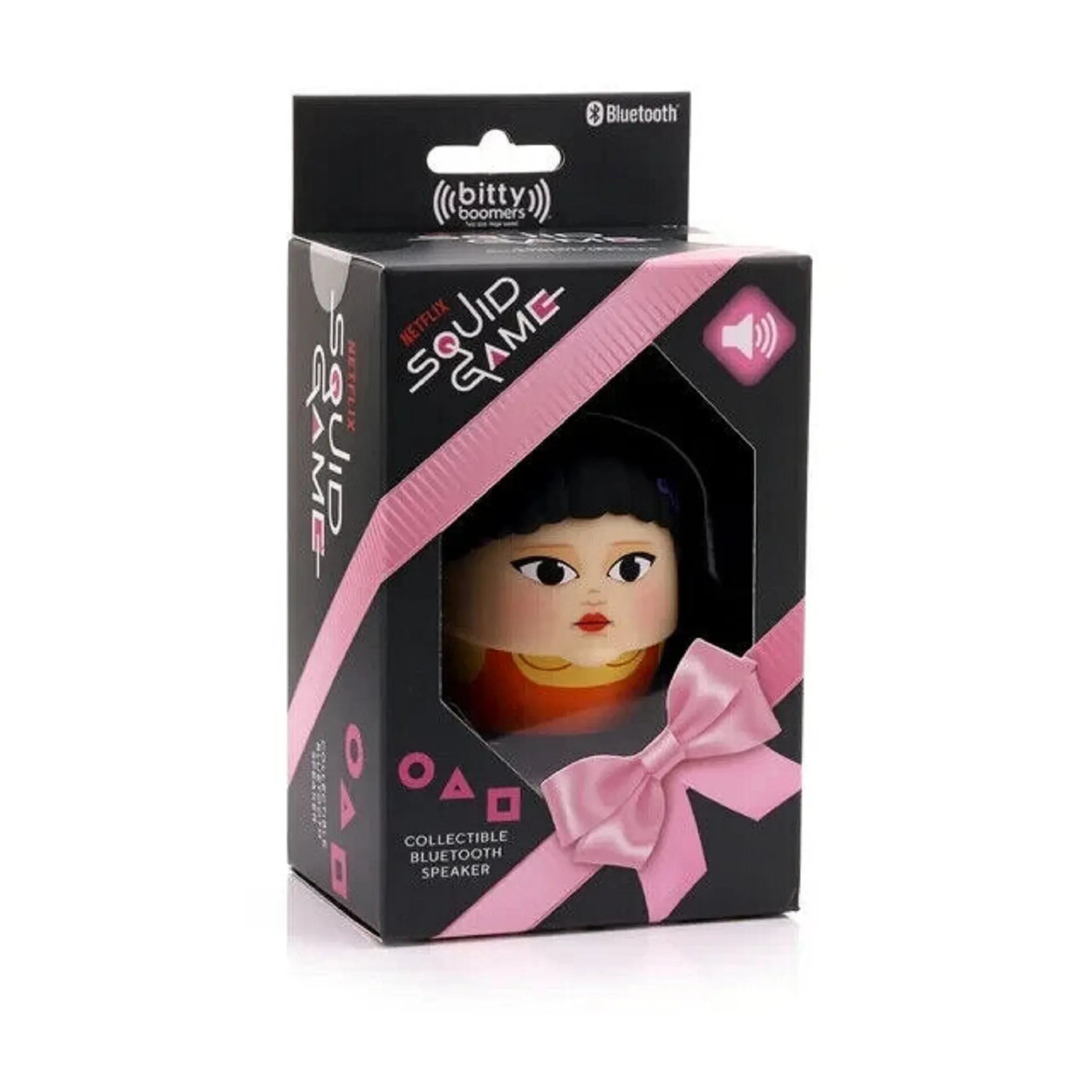 Bitty Boomers Young-Hee Doll Squid Game Bluetooth Collectible Speaker