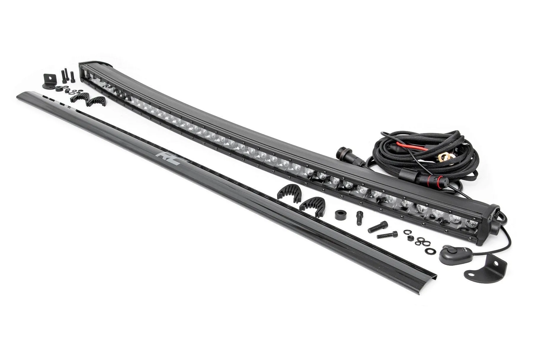 Black Series LED | 40 Inch Light| Curved Single Row