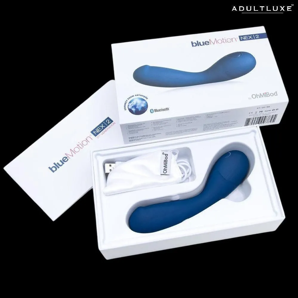 Bluemotion App Remote Control Nex-2 G-Spot Vibrator 2nd Gen With App