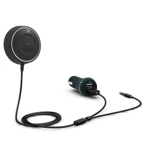 Bluetooth Hands Free Car kit with NFC Function  3.5mm AUX Receiver