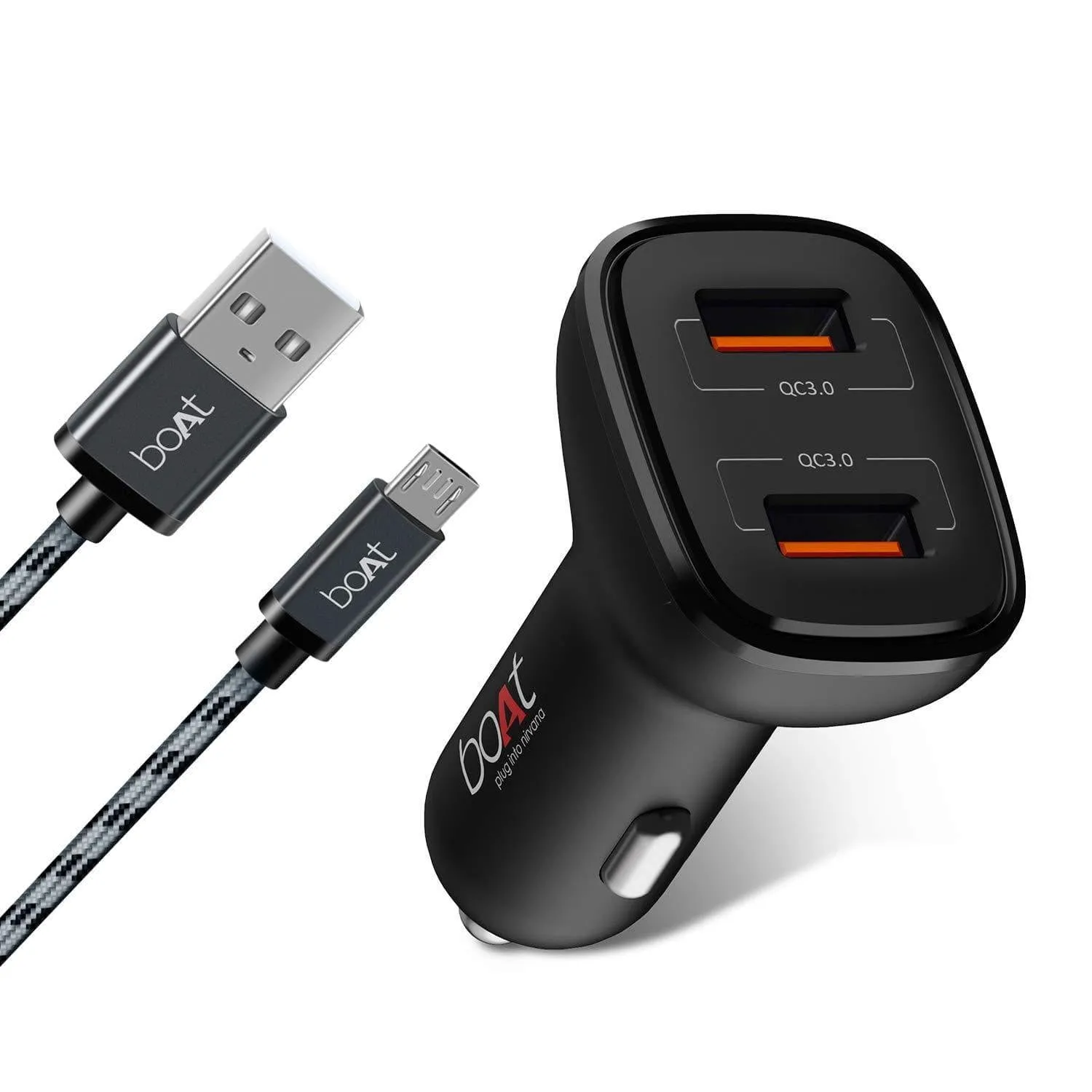 boAt A 350 Type C Cable 1.5m (Black)