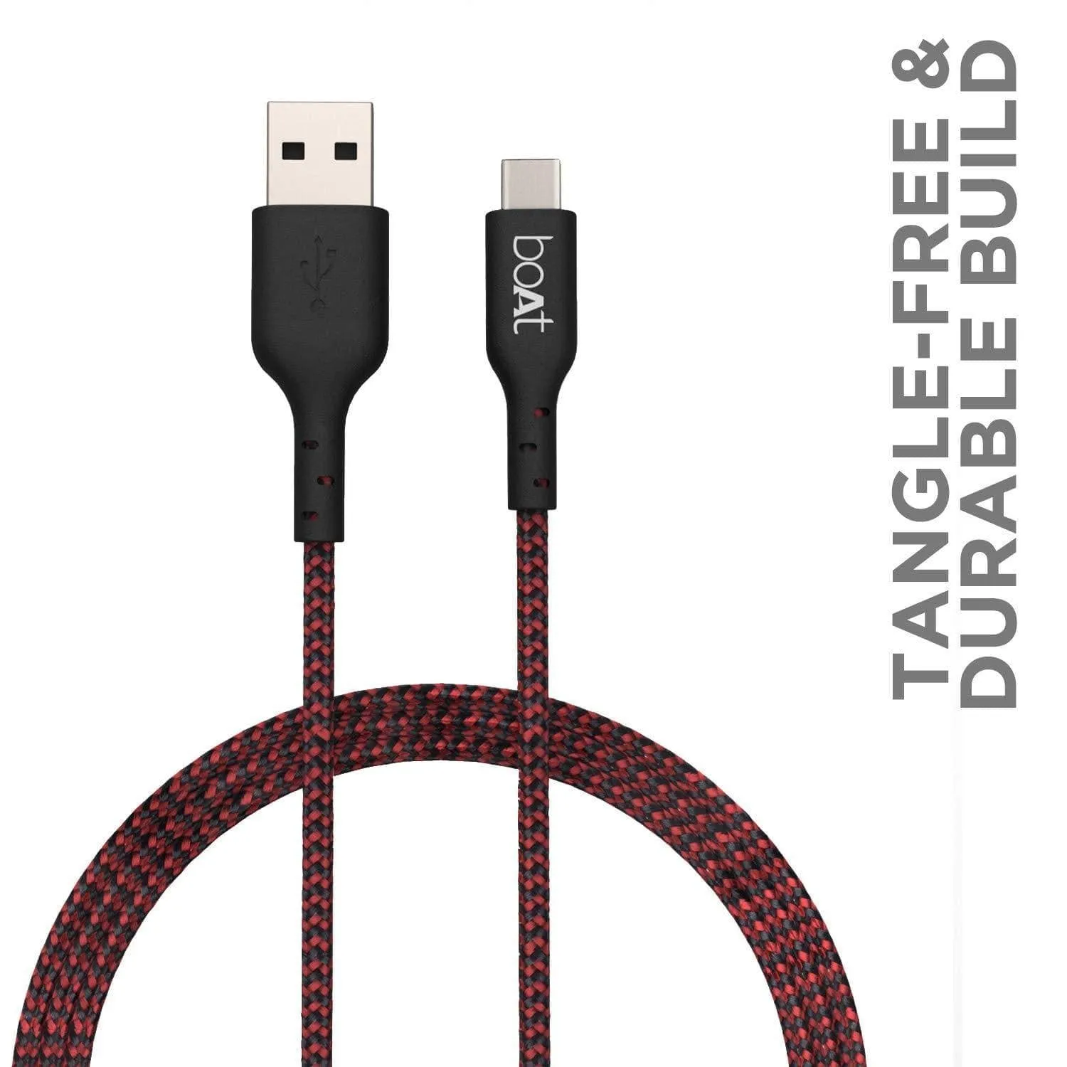 boAt A 350 Type C Cable 1.5m (Black)