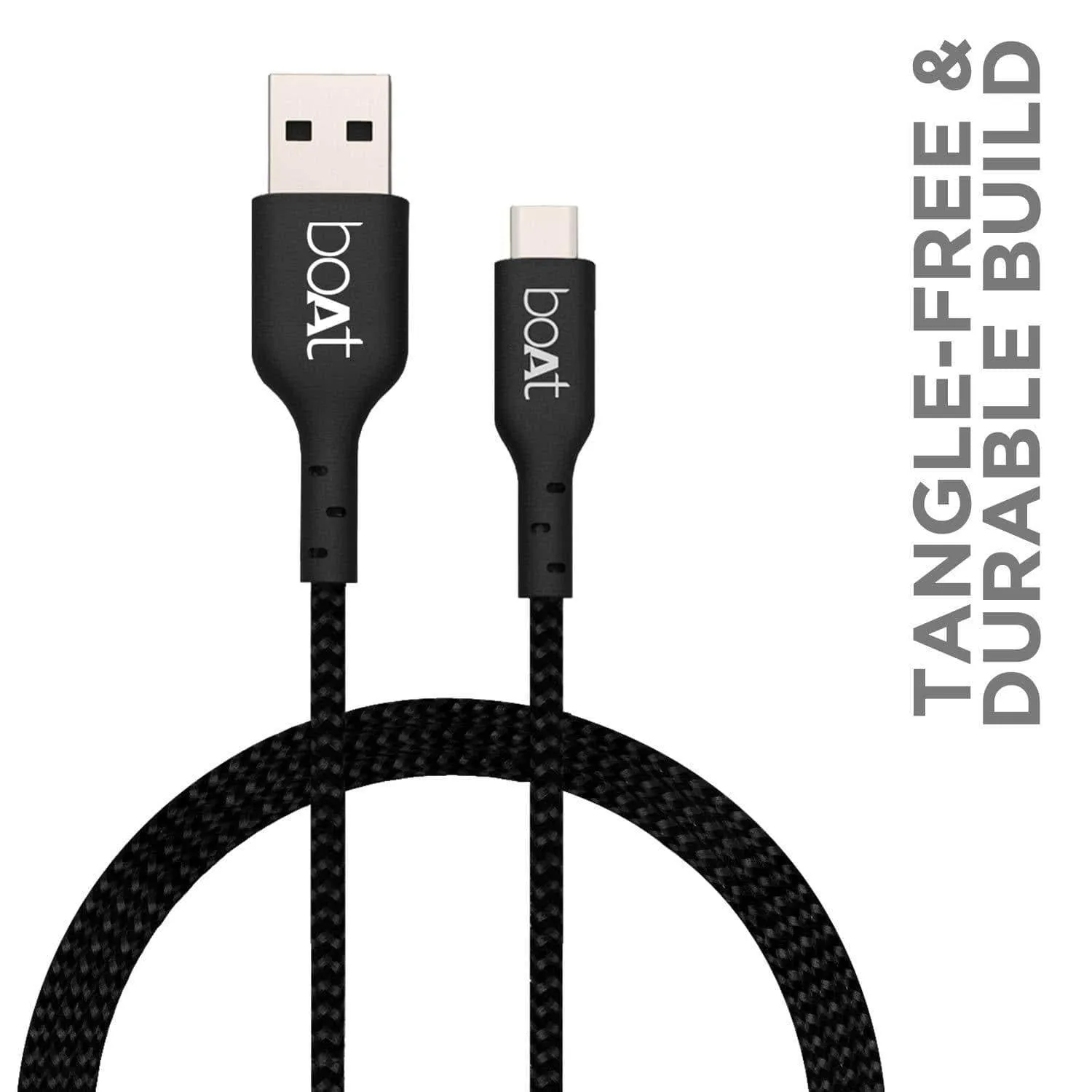 boAt A 350 Type C Cable 1.5m (Black)