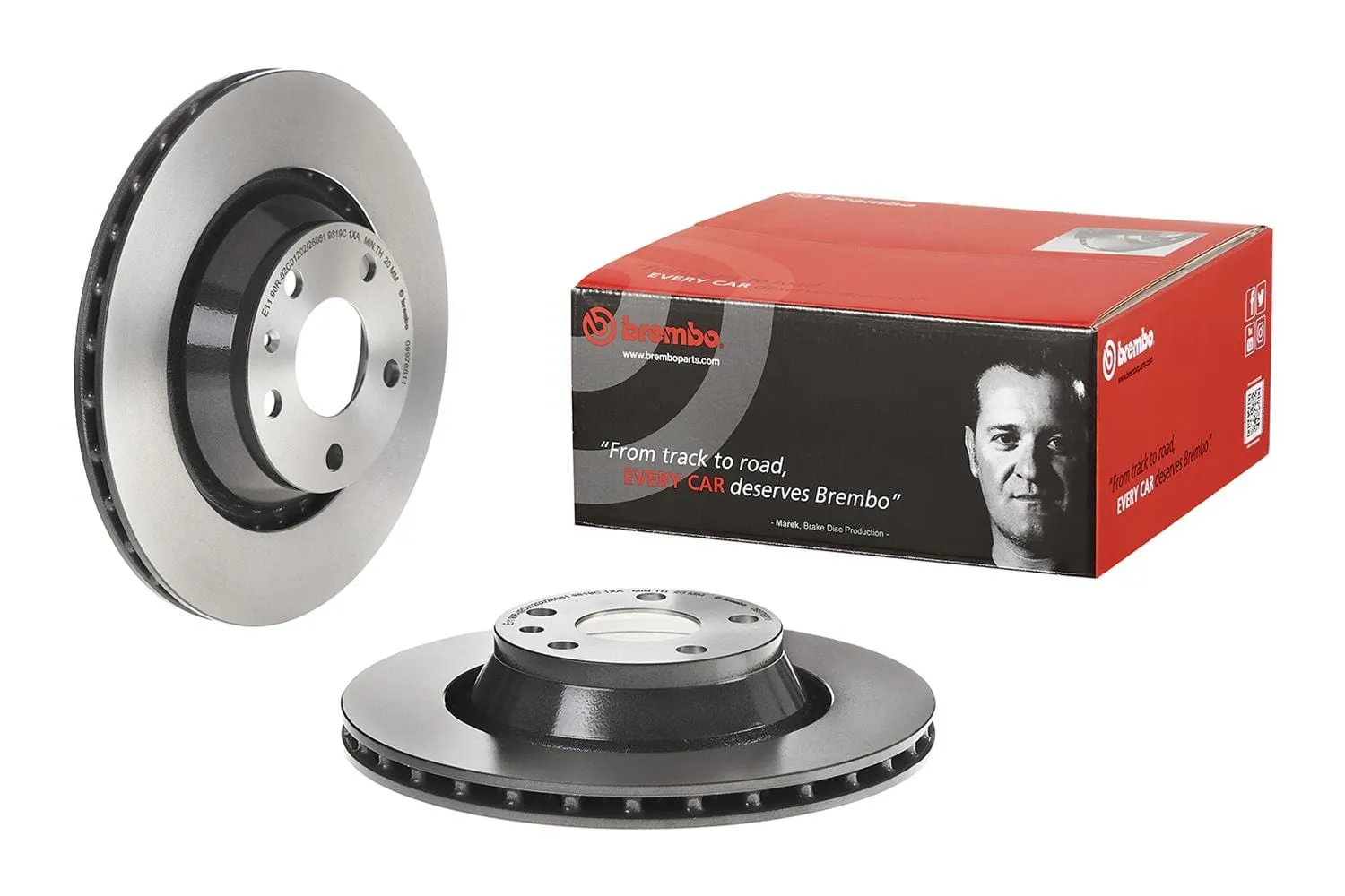 Brembo Disc Brake Pad and Rotor Kits KT04239