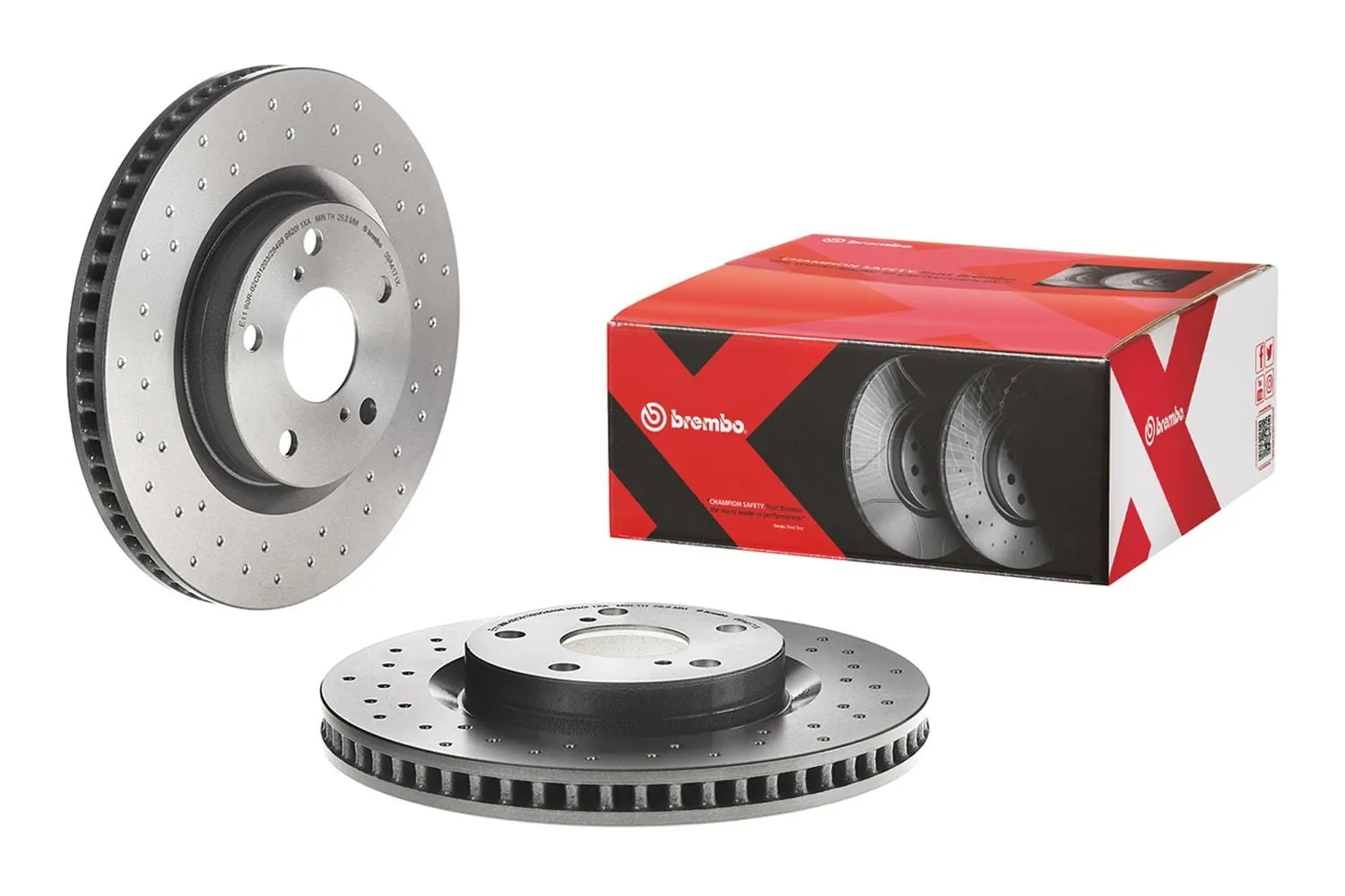 Brembo Disc Brake Pad and Rotor Kits KTX0132