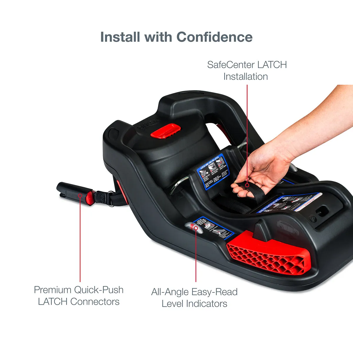 Britax B-Free & B-Safe Gen2 FlexFit Travel System - Midnight