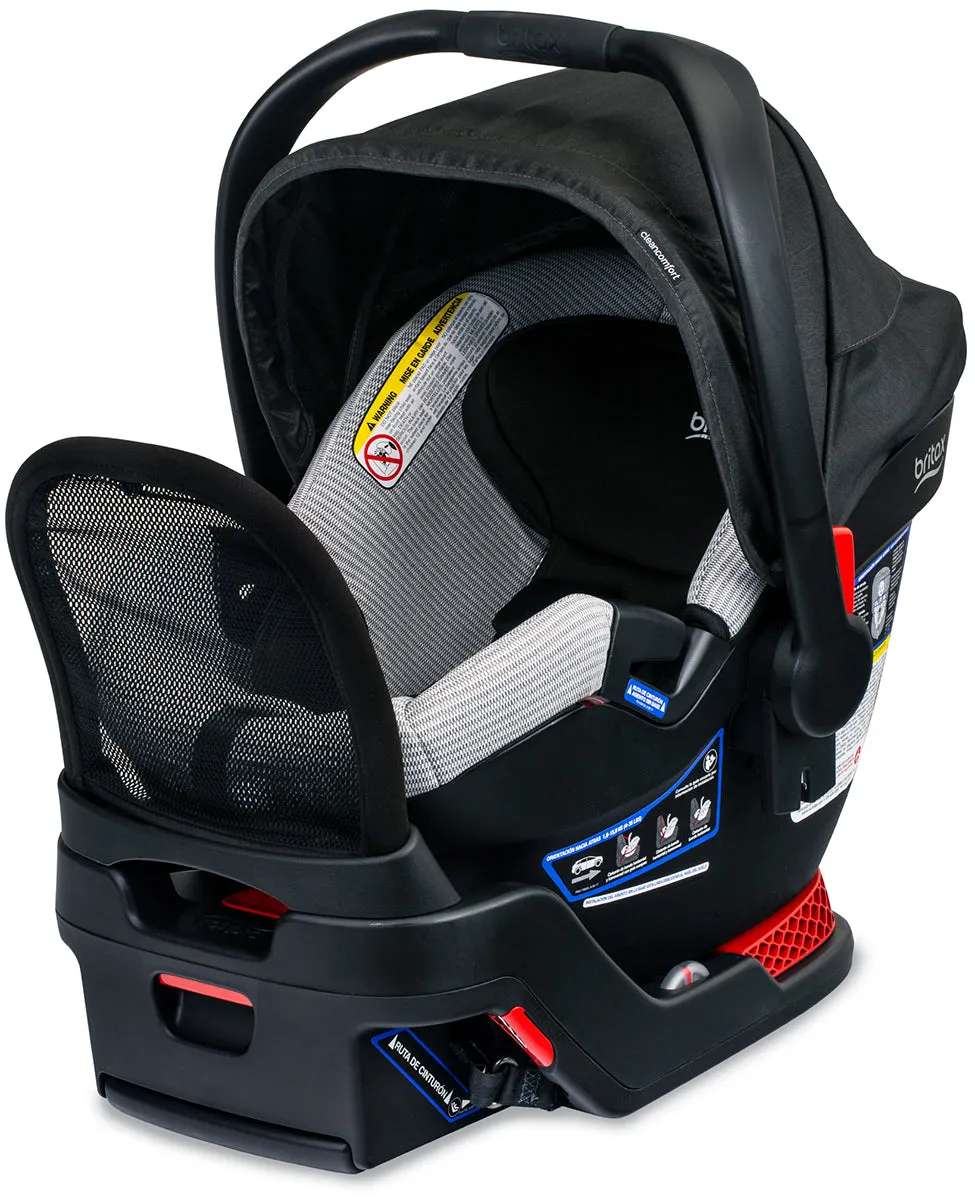 Britax B-Free Premium & B-Safe Gen2 FlexFit  Travel System - Clean Comfort Black
