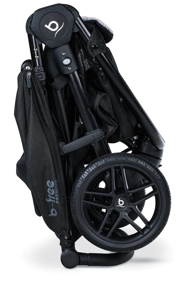 Britax B-Free Premium & B-Safe Gen2 FlexFit  Travel System - Clean Comfort Black