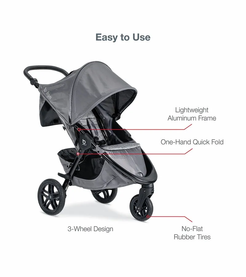 Britax B-Free Sport & B-Safe Gen2 FlexFit  Travel System - Asher
