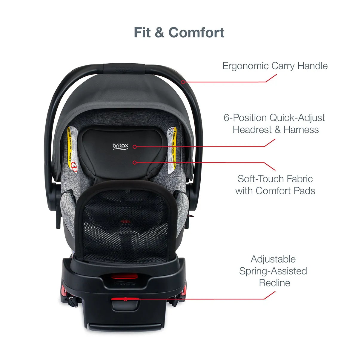 Britax B-Free Sport & B-Safe Gen2 FlexFit  Travel System - Asher